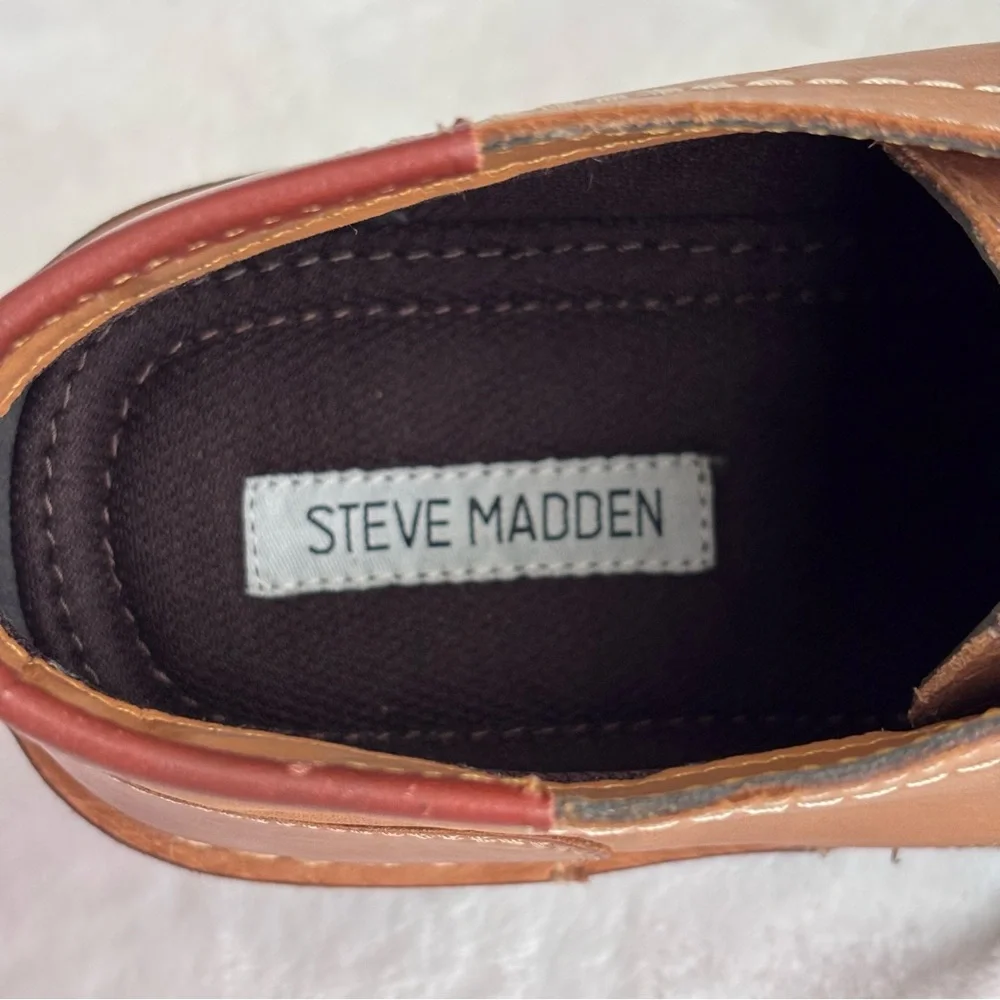 STEVE MADDEN Men's Hestonn Chukka Tan Leather Boot--NEW--11.5D